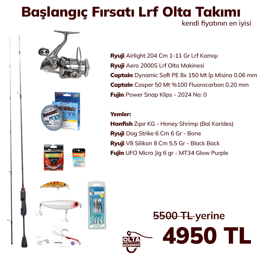 Başlangıç Fırsatı Lrf Olta Takımı