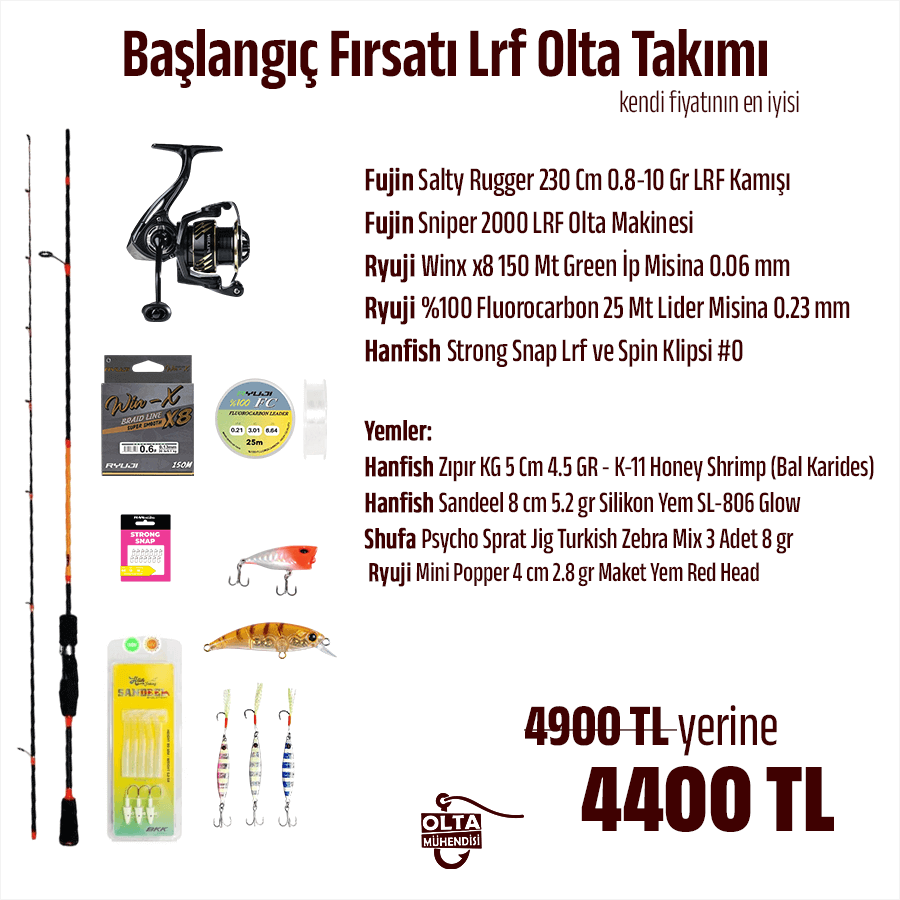 Başlangıç Fırsatı Lrf Olta Takımı