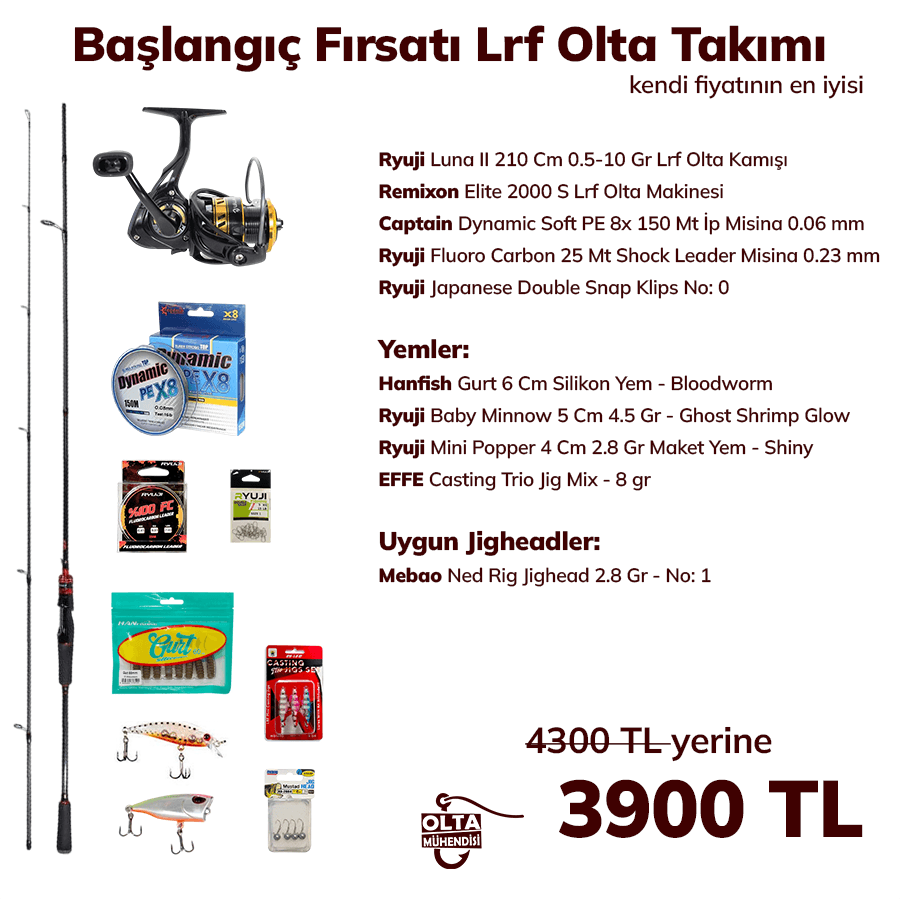 Başlangıç Fırsatı Lrf Olta Takımı