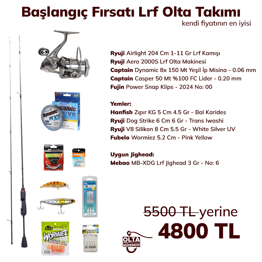 Başlangıç Fırsatı Lrf Olta Takımı