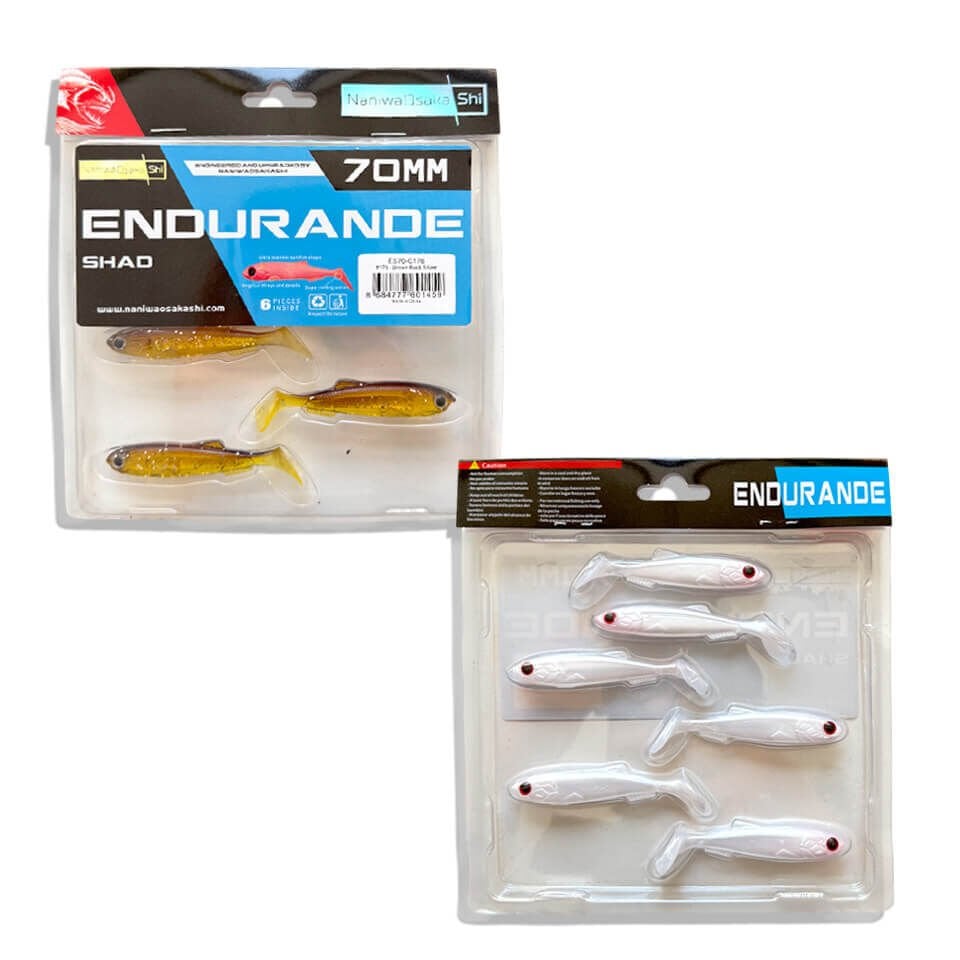 NaniwaOsakaShi Endurande Shad 7 Cm Silikon Yem