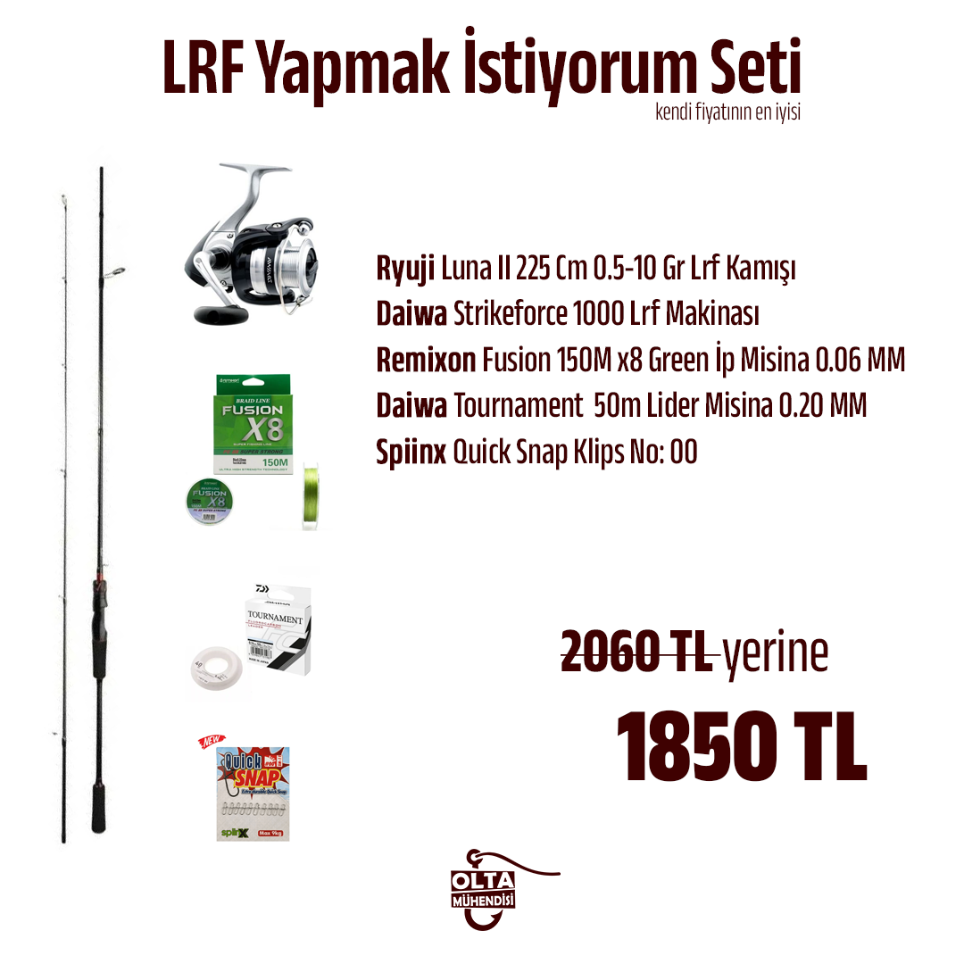 LRF Yapmak İstiyorum Olta Takımı