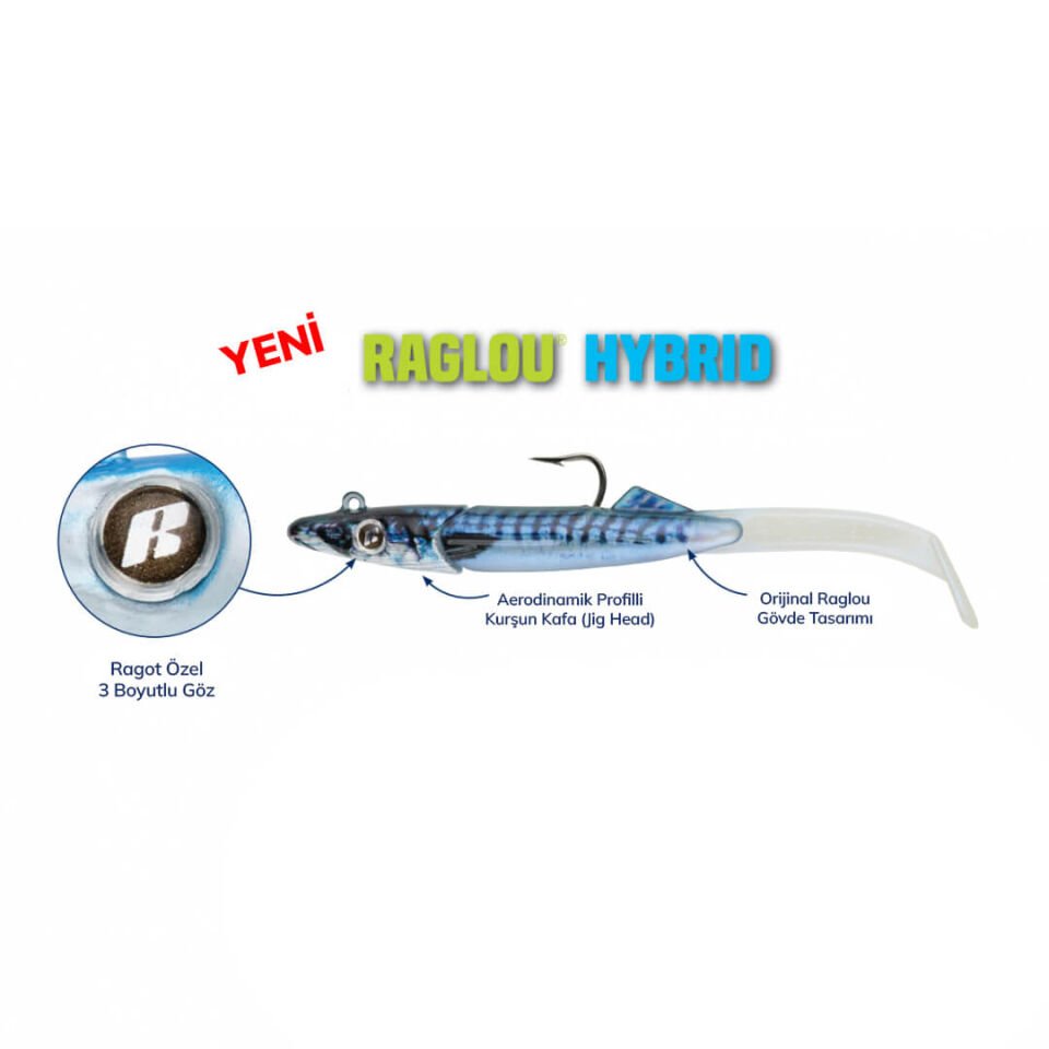 Ragot Raglou 10.5 Cm 14.5 Gr Hybrid Discovery Kit Silikon Yem
