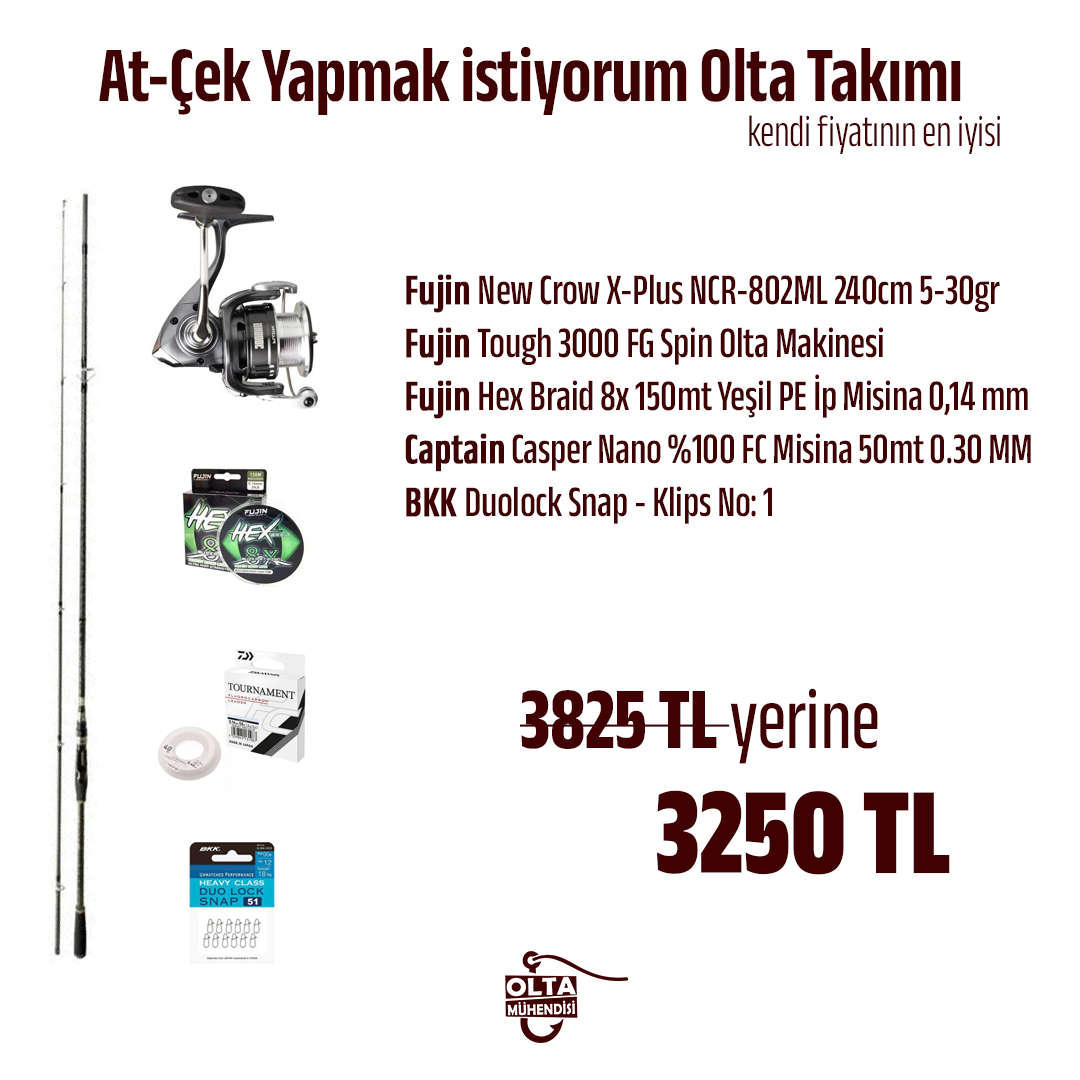 At Çek Yapmak İstiyorum Olta Takımı