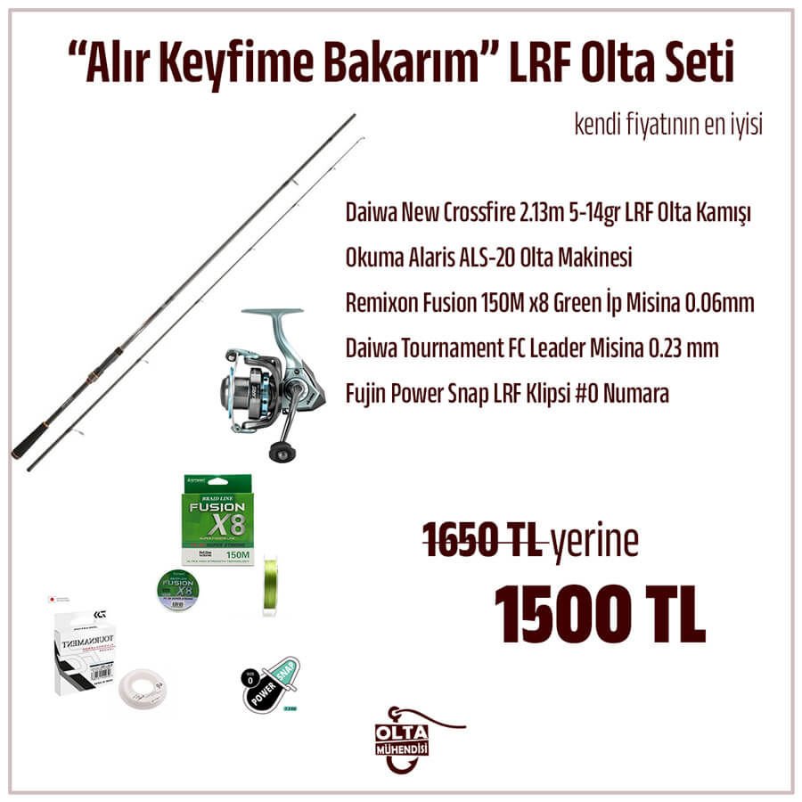 “Alır Keyfime Bakarım” LRF Olta Takımı
