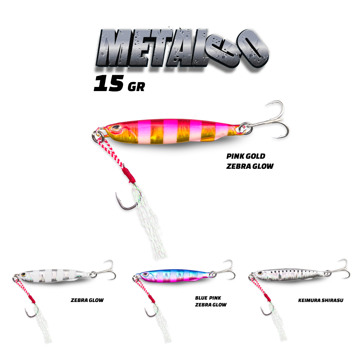 Fujin Metal GO 5.5 Cm 15 gr Jig Yem