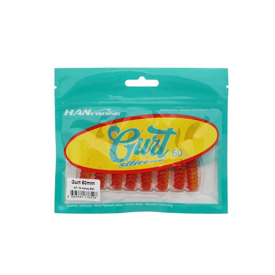 Hanfish Gurt 6 Cm Silikon Yem GT-70 Honey Bait