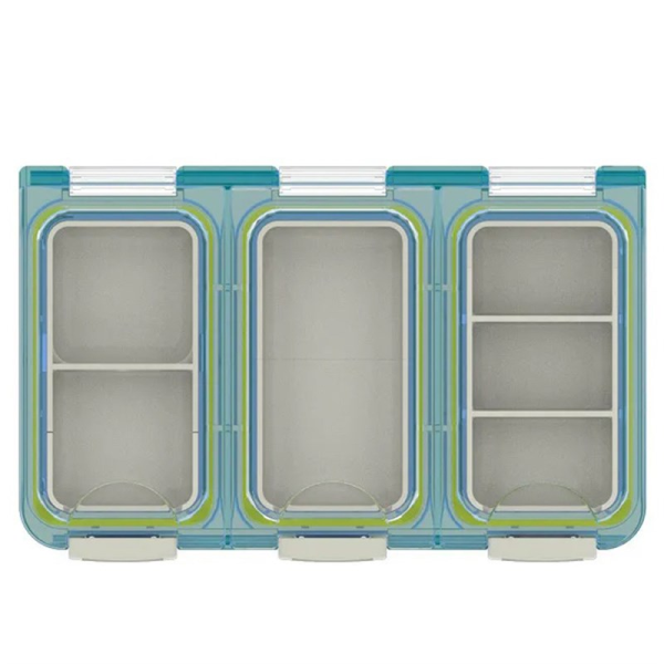 MEBAO Kırmızı /Su Geçirmez Klips, Fırdöndü, İğne Kutusu Mavi