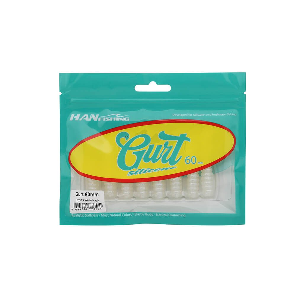 Hanfish Gurt 6 Cm Silikon Yem GT-79 White Magic