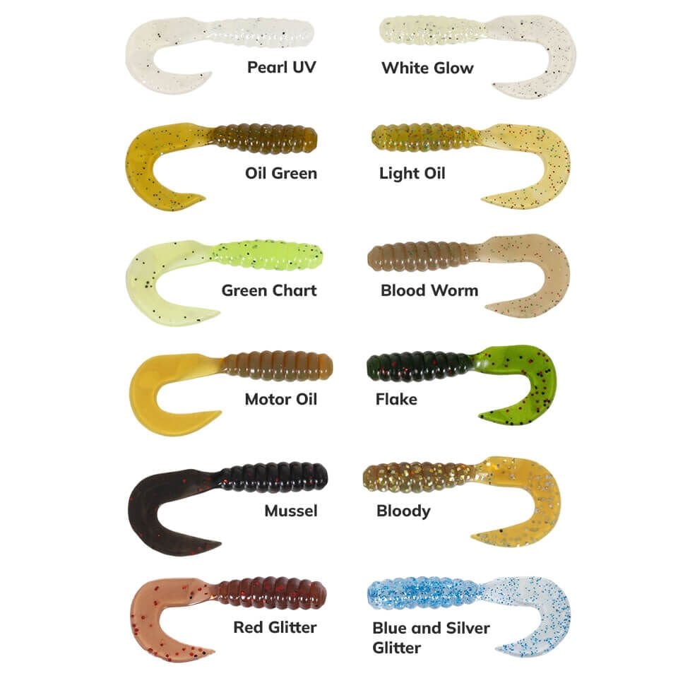 Ryuji Swim Worm 5.5 Cm Silikon Yem