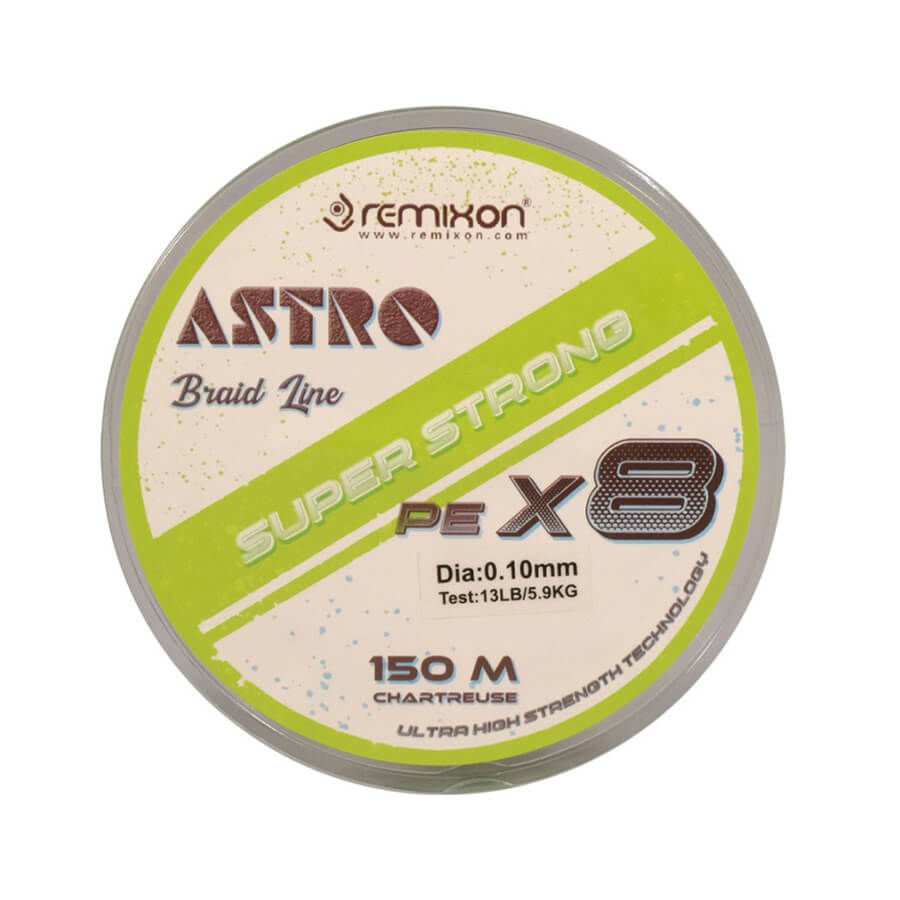 Remixon Astro 8x 150 Mt Chartreuse İp Misina - Hızlı Kargo