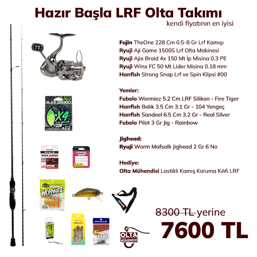 Hazır Başla LRF Olta Takımı