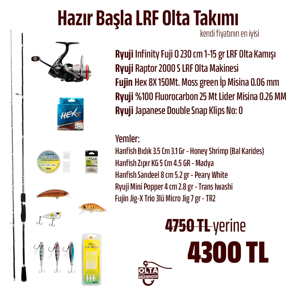 Hazır Başla LRF Olta Takımı