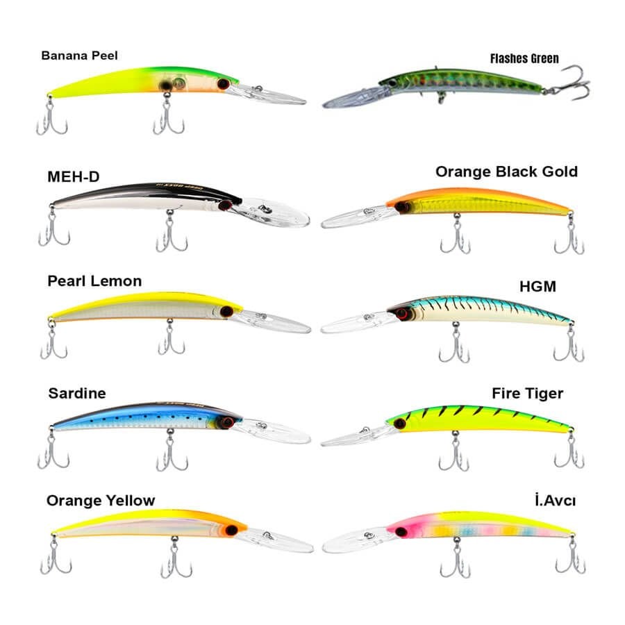 Fujin DeepBoss 9 cm 9.5 gr Maket Balık