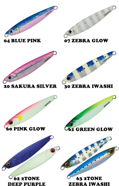 Major Craft Jigpara Short 50gr JPS-50 Jig Yemi 20 Sakura Silver