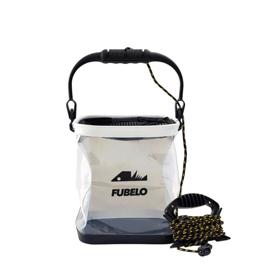 Fubelo Flar Katlanır Beyaz Balıkçı Kovası