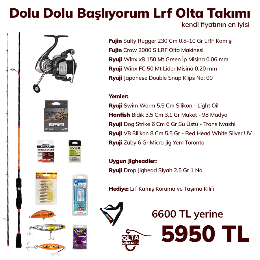 Dolu Dolu Başlıyorum Lrf Olta Takımı