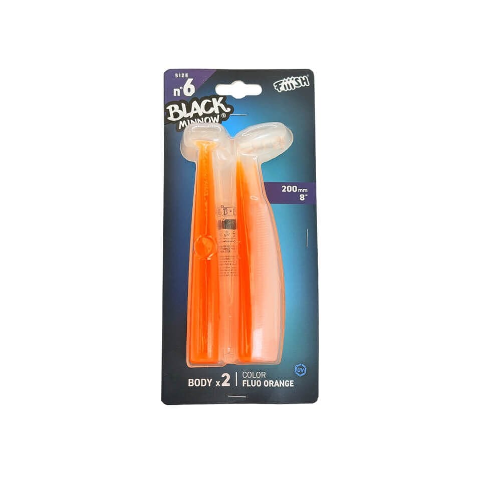 Fiiish Black Minnow BM200/6 BM1003 2 Adet Gövde - Orange Fluo