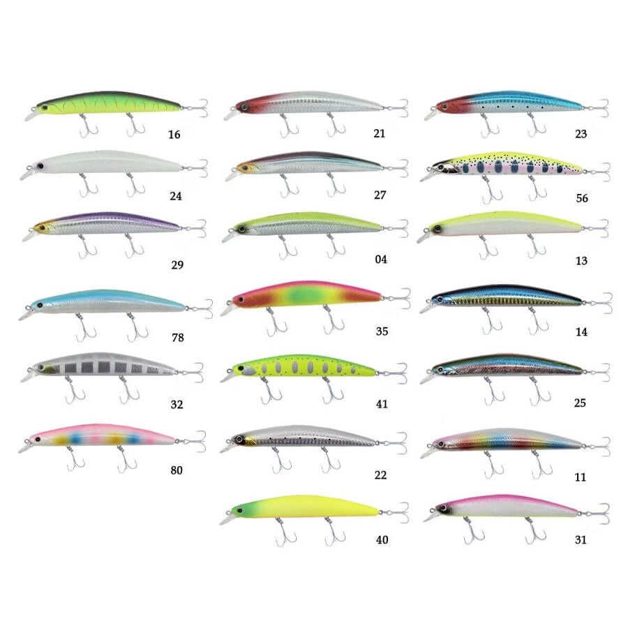 Kendo Seabass Minnow 12.5 cm 21 gr Floating Suni Yem