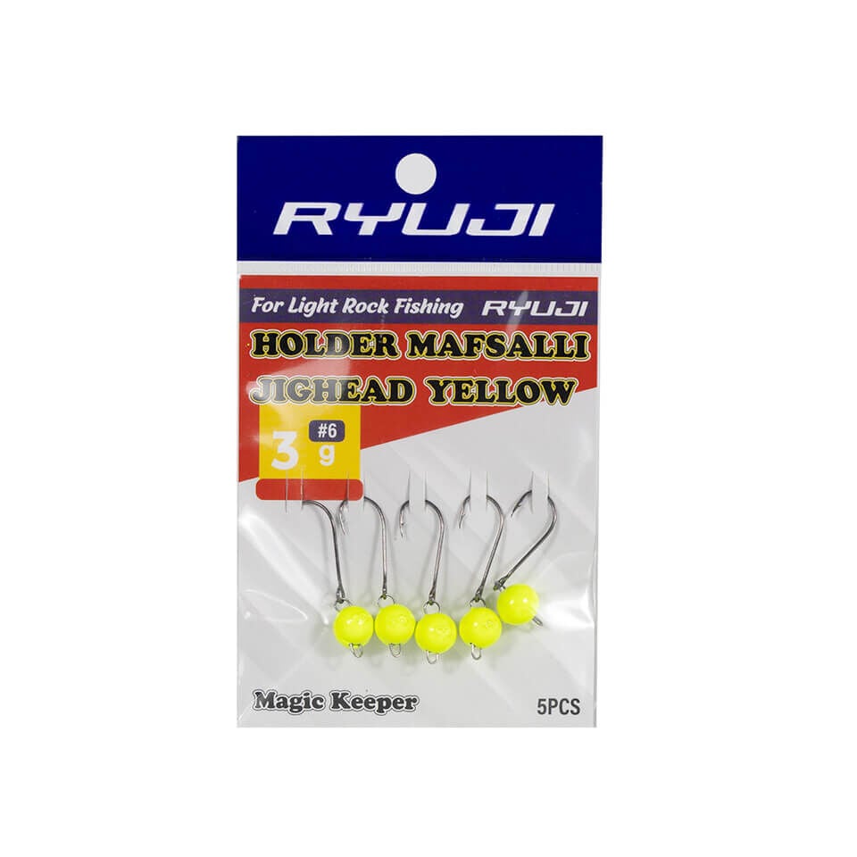 Ryuji Holder Yellow UV Mafsallı Jighead