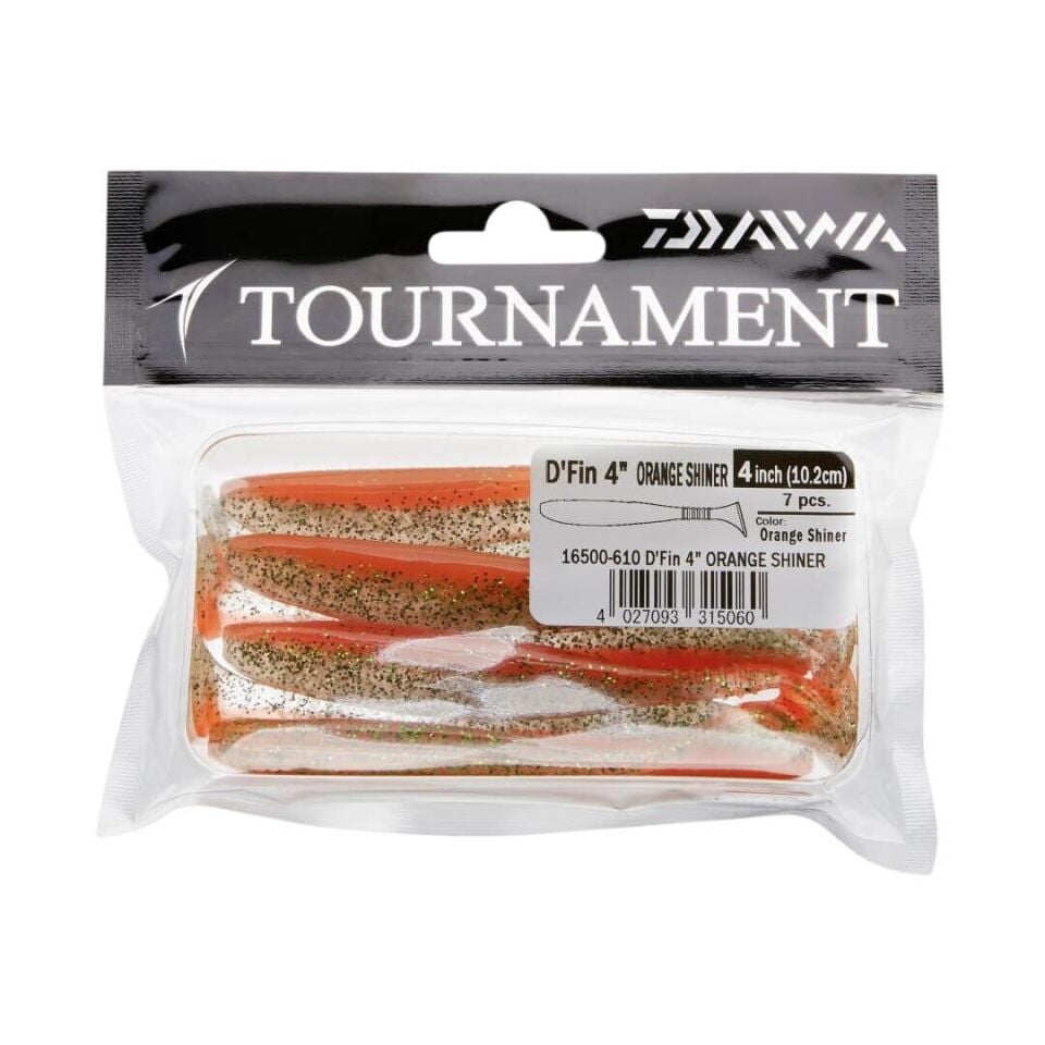 Daiwa Tournament LS D'Fin 10.2 Cm Silikon Yem