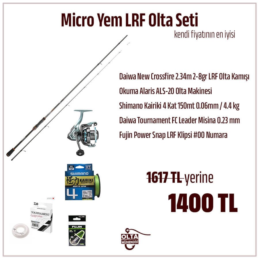 Micro Yem LRF Olta Takımı Seti