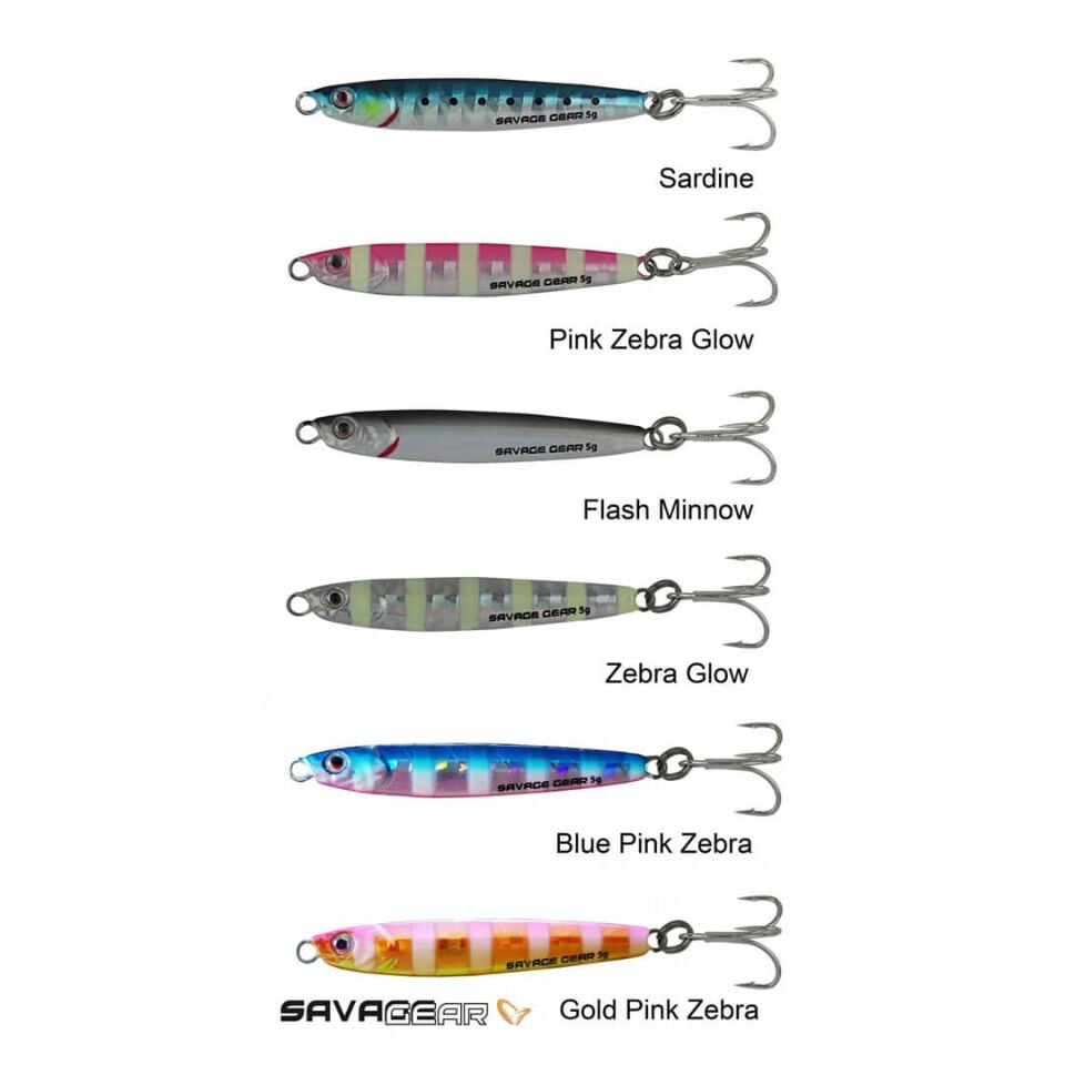 Savage gear 3D Slim Minnow 5 Gr Jig Yem