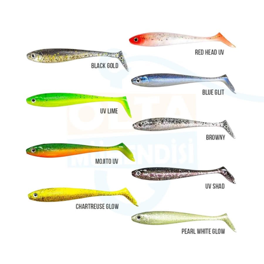 Ryuji Panic Shad 9 Cm 5.5 Gr Silikon Yem