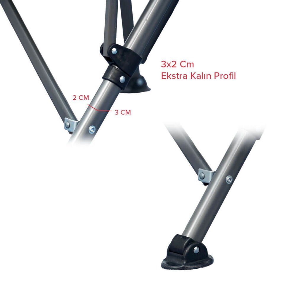 Savana Mavi Katlanır Kamp Sandalyesi