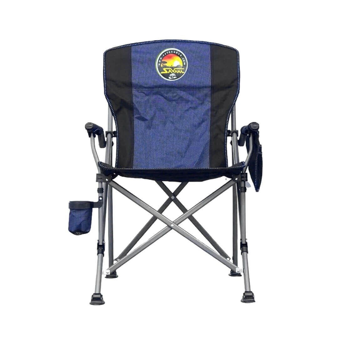 Savana Mavi Katlanır Kamp Sandalyesi