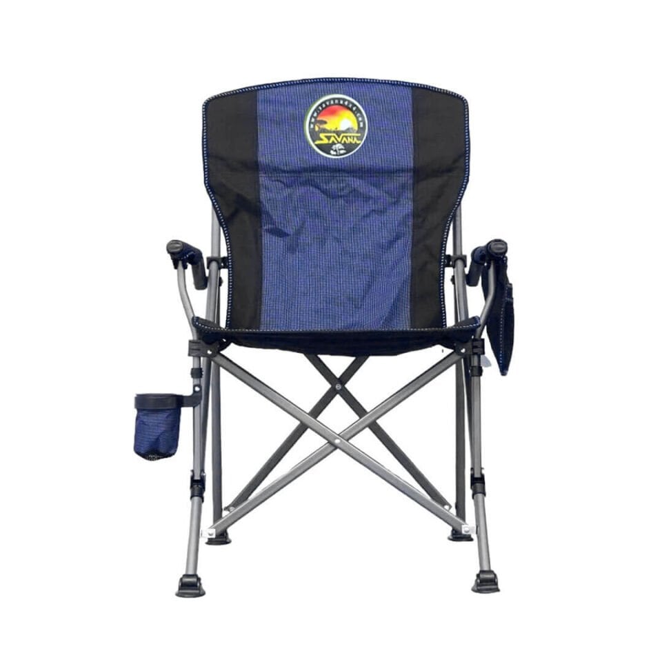 Savana Mavi Katlanır Kamp Sandalyesi