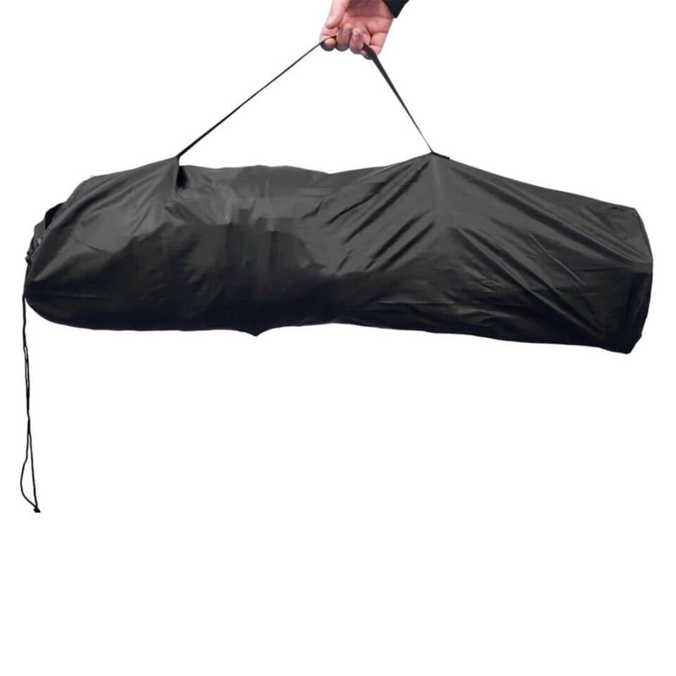 Savana Katlanabilir Bel Korumalı Siyah Kamp Sandalyesi