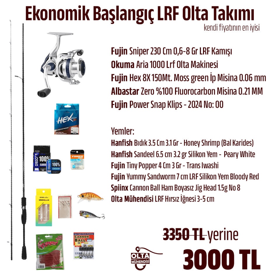 Ekonomik Başlangıç LRF Olta Takımı