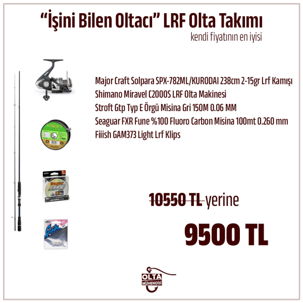 “İşini Bilen Oltacı” LRF Olta Takımı