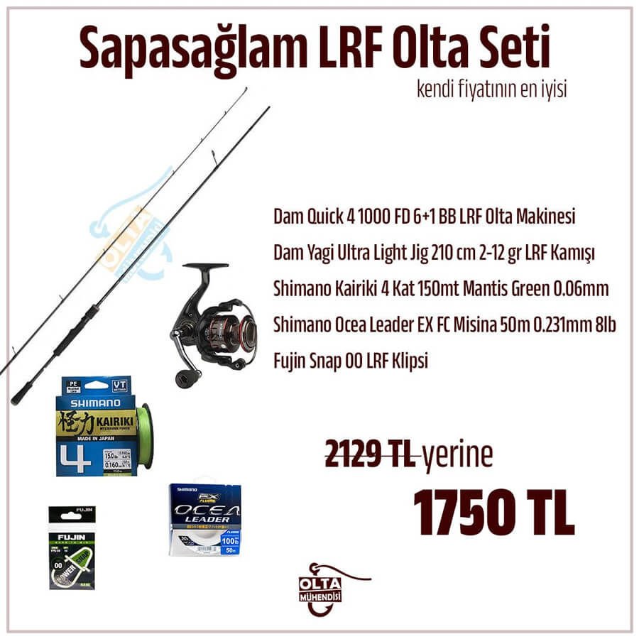 Sapasağlam LRF Olta Seti