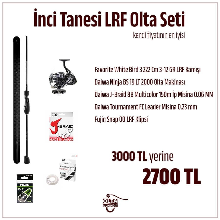 İnci Tanesi LRF Olta Takımı