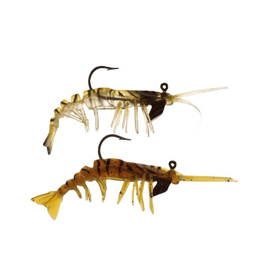 Albastar Gamba 5 cm 3.7 gr 2li Kombo Silikon Karides E007/E008