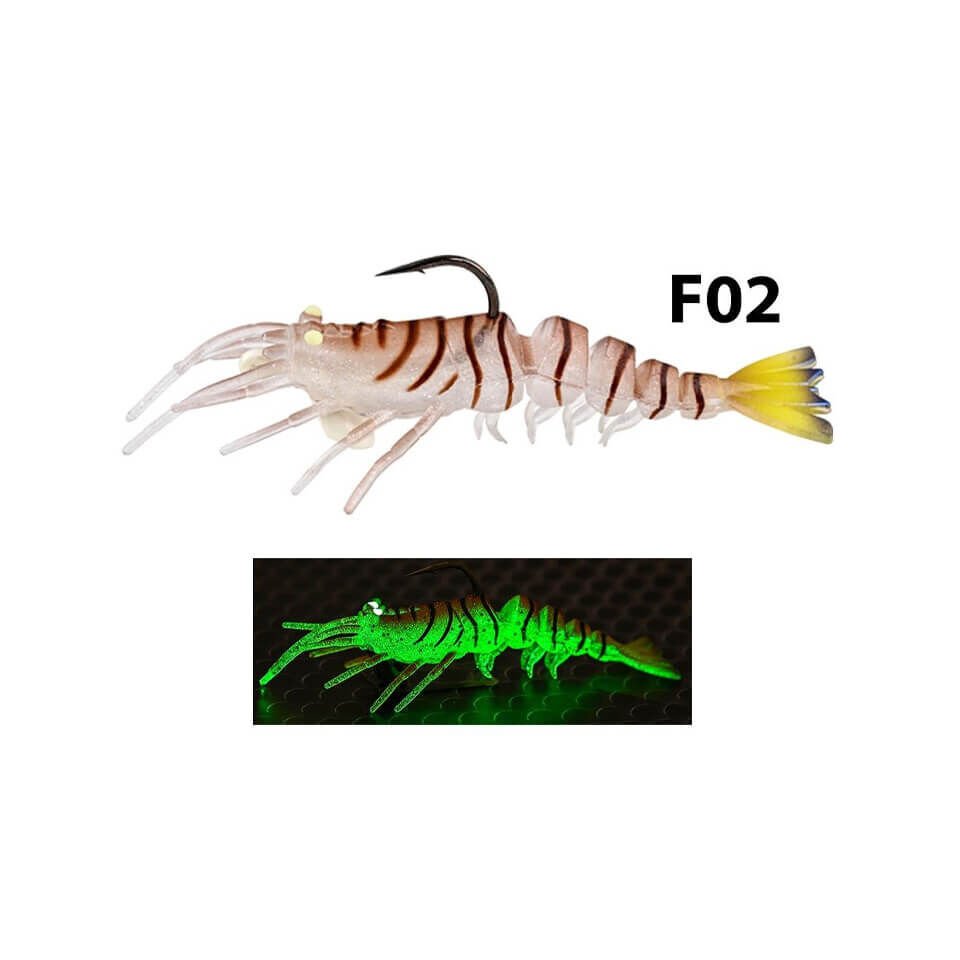 Fujin Shrimper 7.5 Cm 8.5 Gr Silikon Karides F02 - Tiger