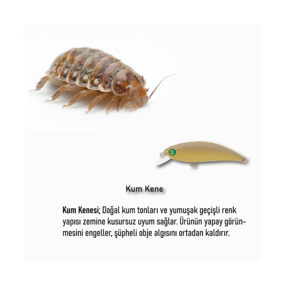 Hanfish Zıpır KG 5 Cm 4.5 Gr LRF Maket Yem SPK-90 Kum Kene