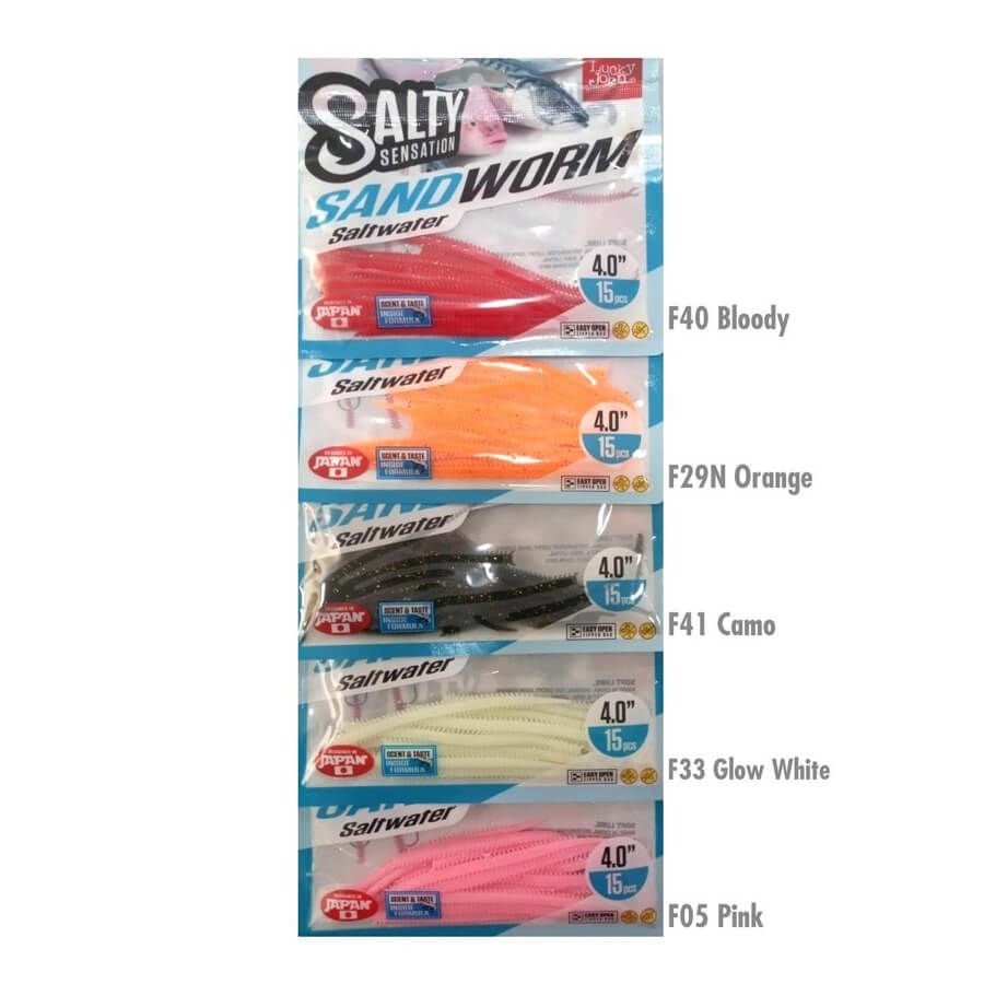 Lucky John Sandworm 10 Cm LRF Silikon Yem