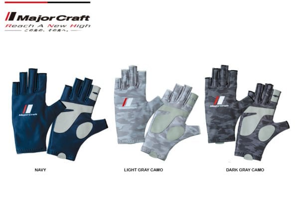 Major Craft UV-CUT Gloves Eldiven Lacivert Large (L)