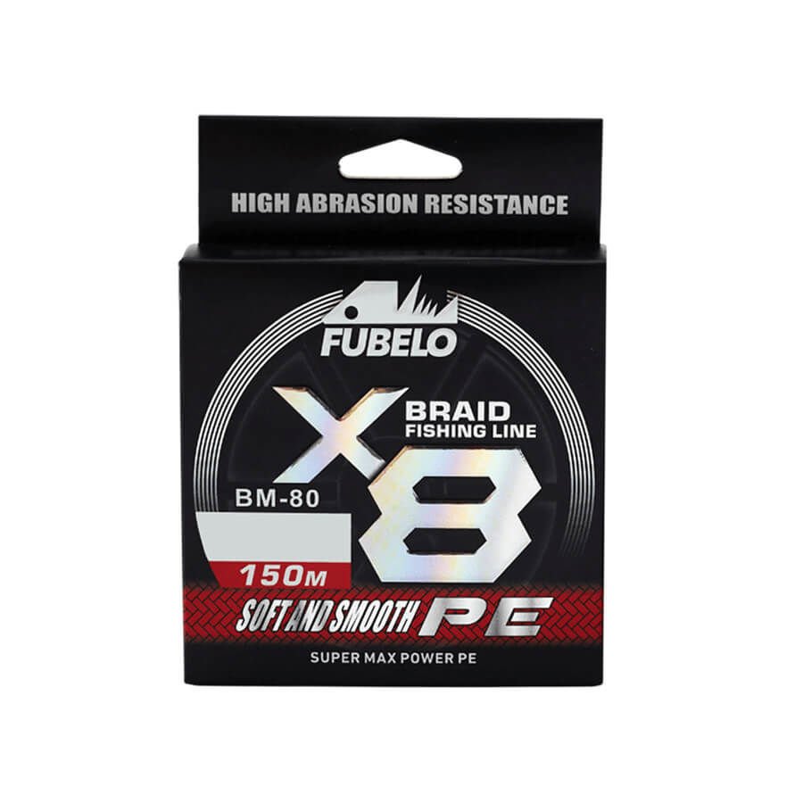 Fubelo Braid Line 8x Multi 150 Mt İp Misina - Hızlı Kargo