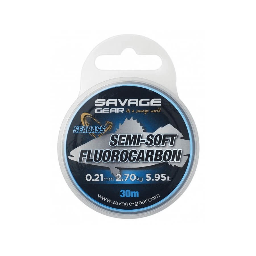 Savage Gear Semi-Soft Fluorocarbon 30 mt Lider Misina - Hızlı Kargo