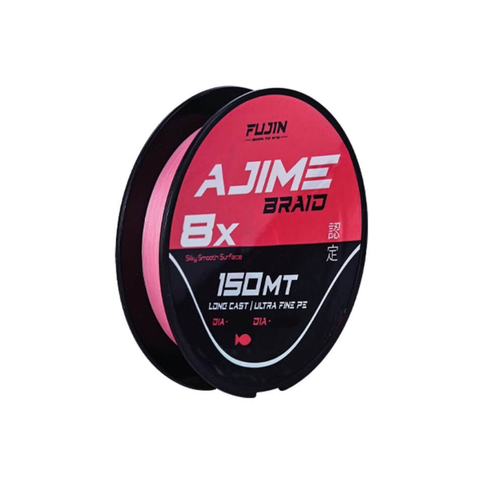 Fujin Ajime Braid 8x 150 Mt Pink İp Misina