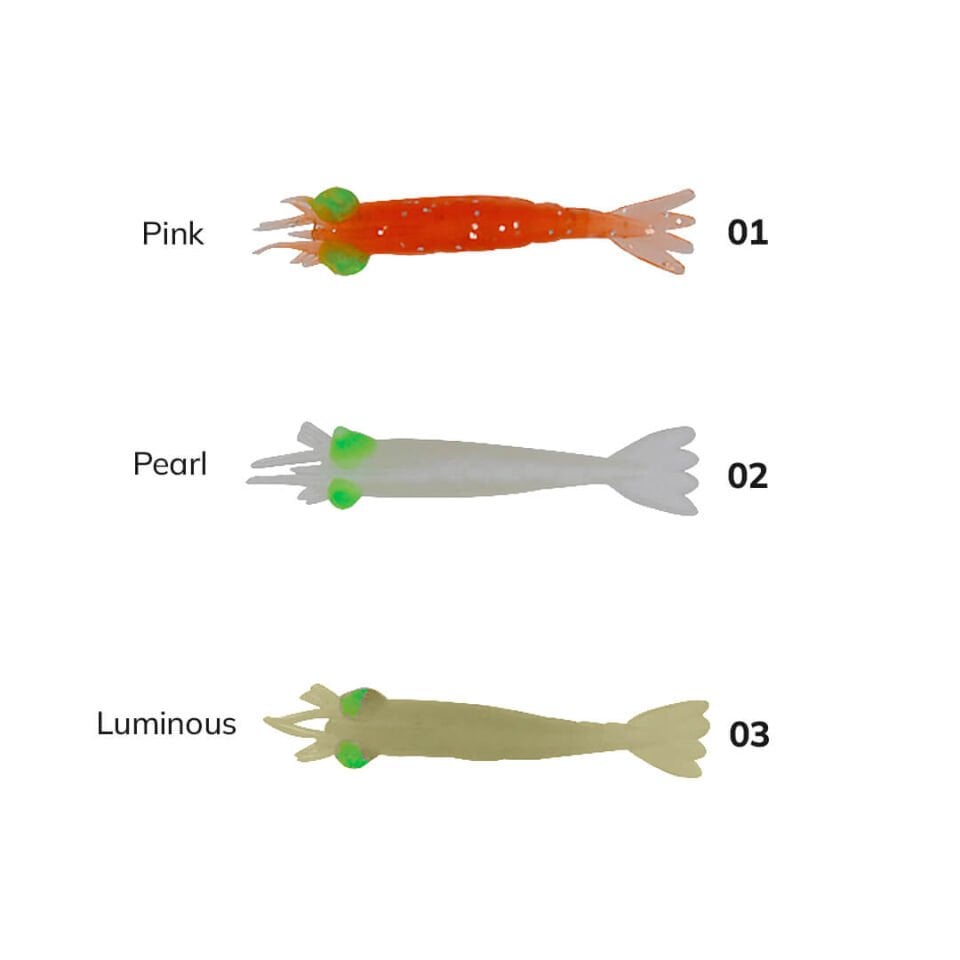 Owner 82584 Shrimp Bait 3 Cm Silikon Yem