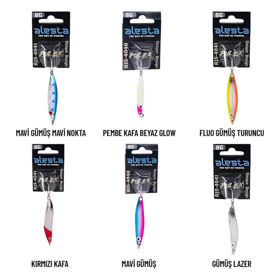 Alesta Pulex 6 cm 8 gr LRF Kaşık Yem