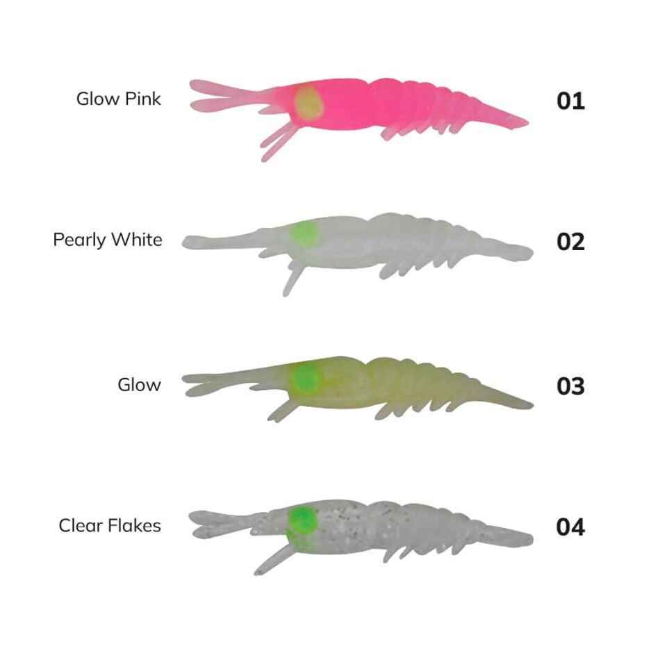 Owner 82586 Taste Shrimp Bait 4 Cm Silikon Yem