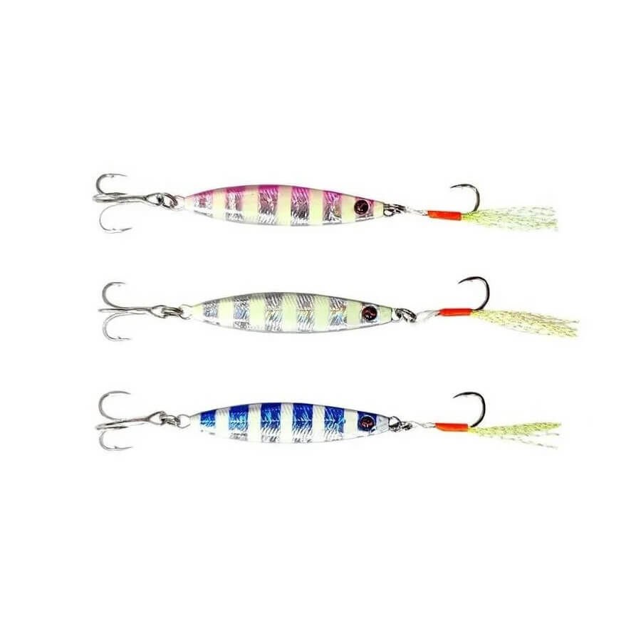 Shufa Psycho Sprat Jig Turkish Zebra Mix 3 Adet 8 gr - Hızlı Kargo