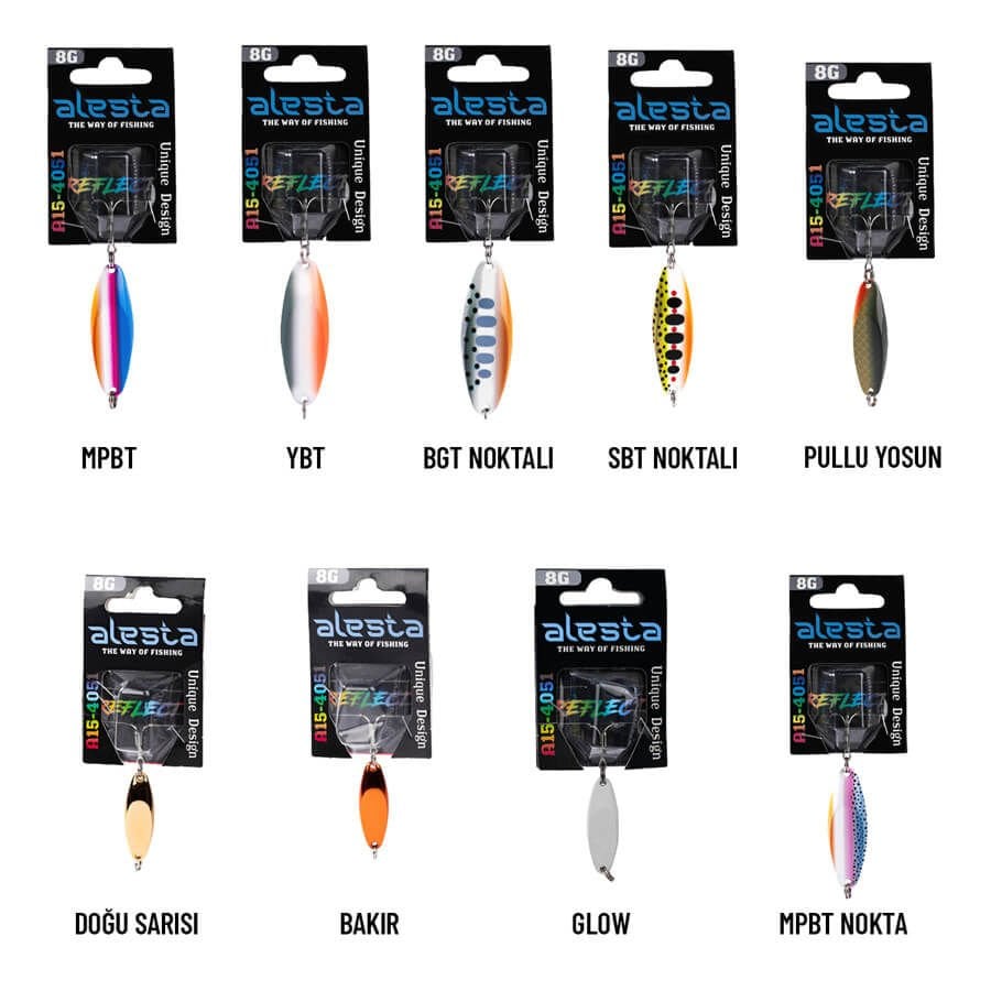 Alesta Reflect 3.5 cm 8 gr LRF Kaşık Yem