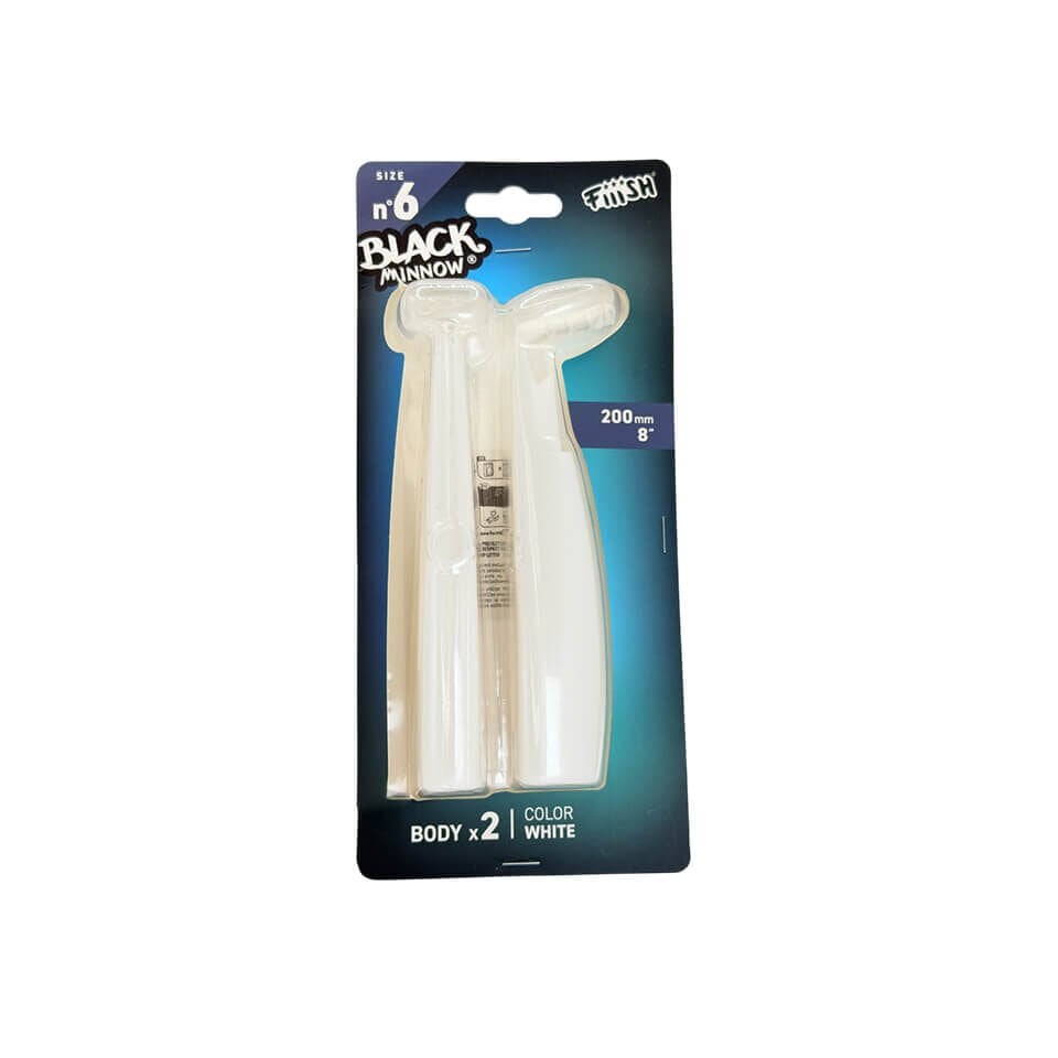 Fiiish Black Minnow BM200/6 BM3166 2 Adet Gövde - White